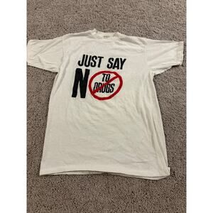 Single Stitch Vintage 80’s “Just say no to Drugs” Shirt